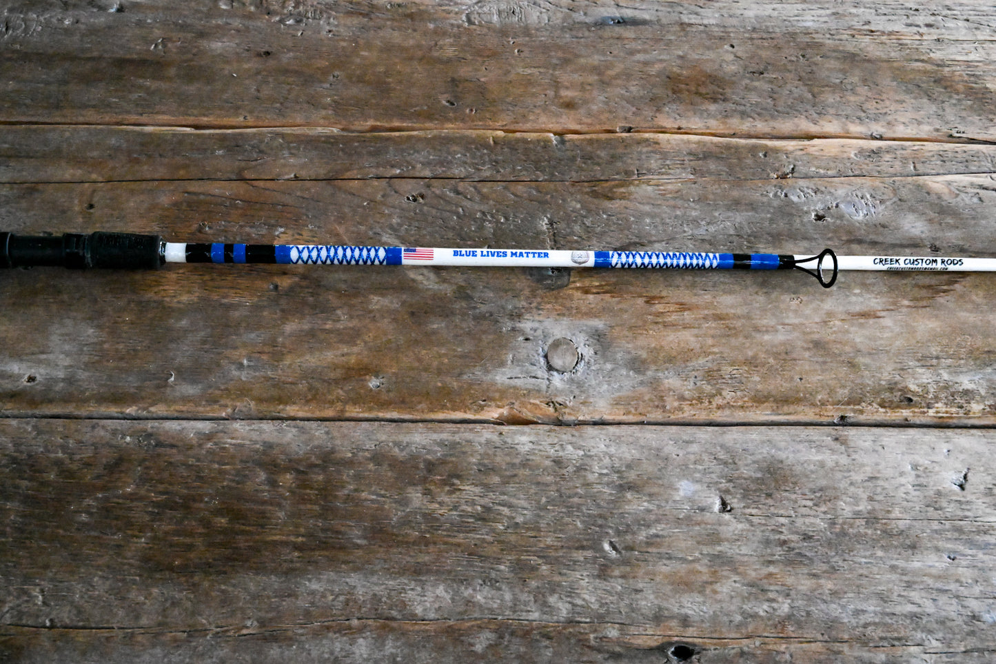 Spinning Rod - Blue Lives Matter