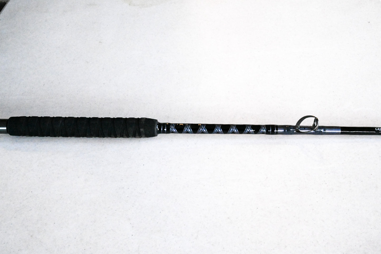 Heavy Saltwater Rod - Black and Silver