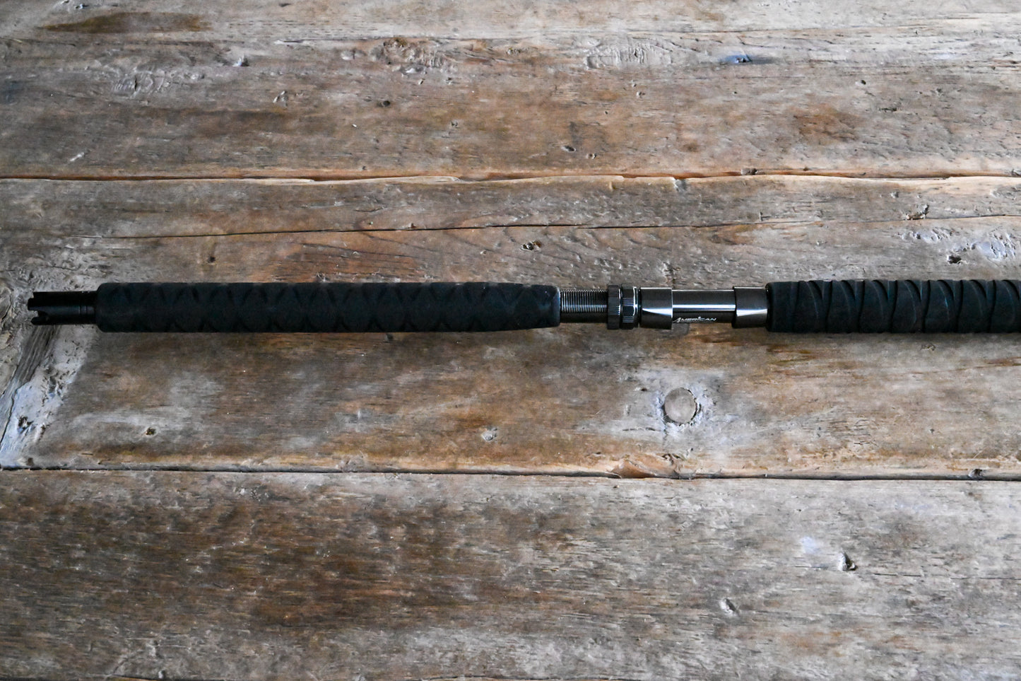 Heavy Saltwater Rod - Black and Silver