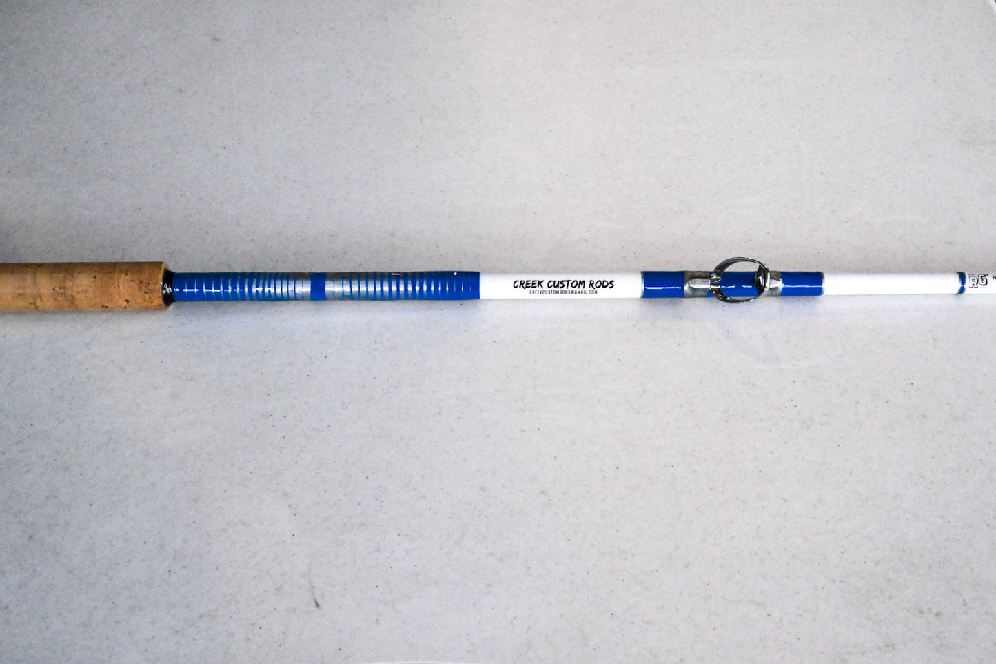 Heavy Saltwater Rod - Blue and Silver
