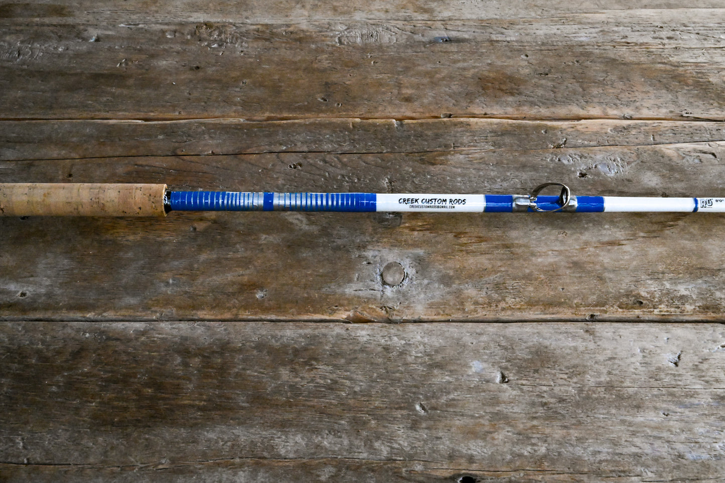 Heavy Saltwater Rod - Blue and Silver