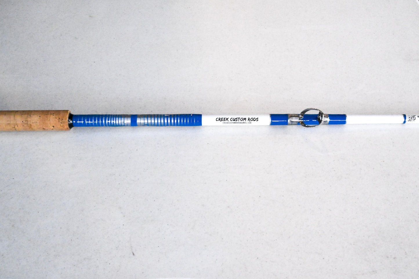 Heavy Saltwater Rod - Blue and Silver