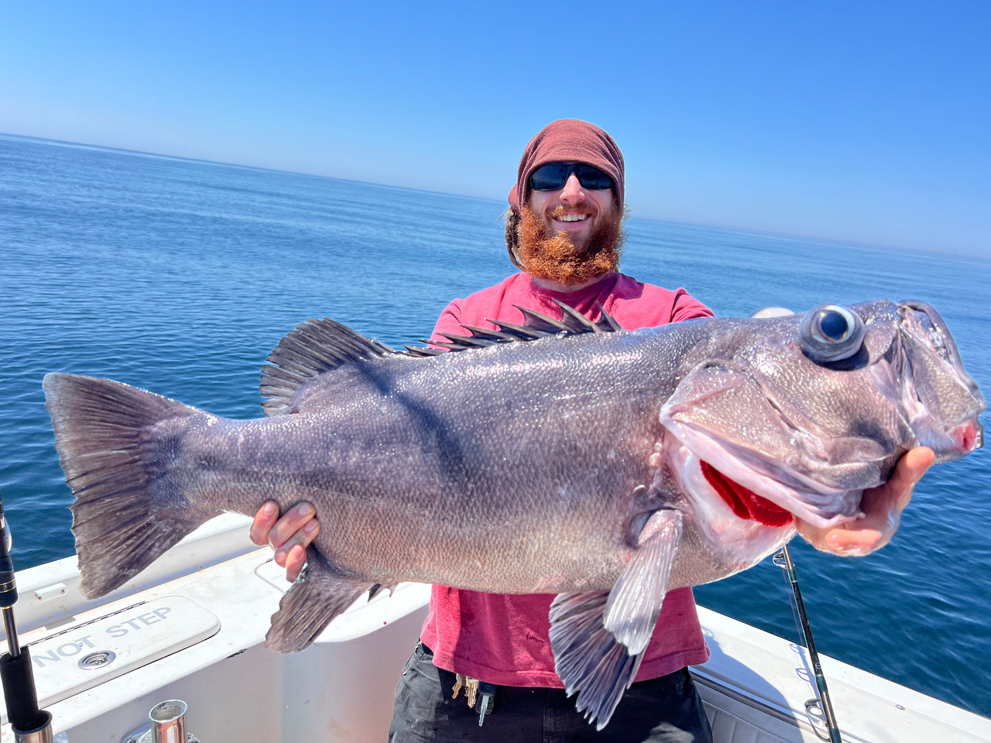 Deep Drop Rod working hard