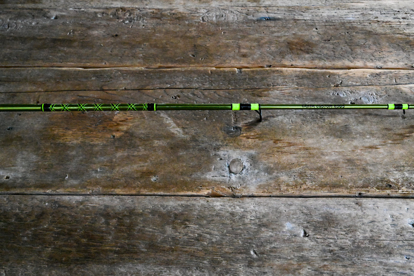 Spinning Rod - Green and Black