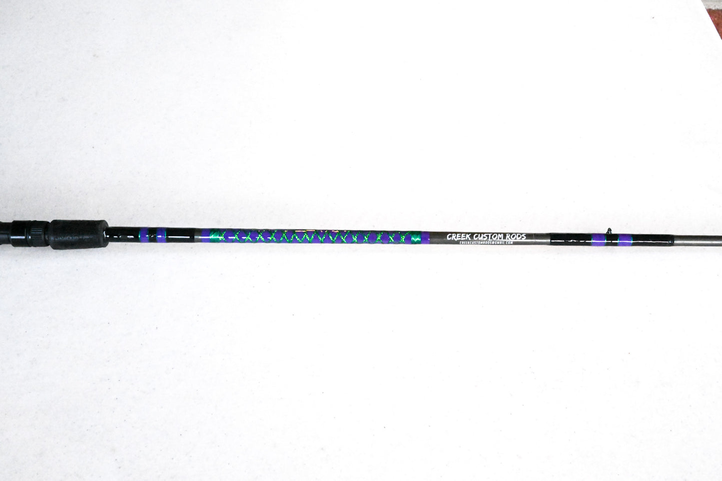Bait Casting Rod - Purple and Green
