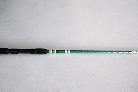 Spinning Rod - Green and White