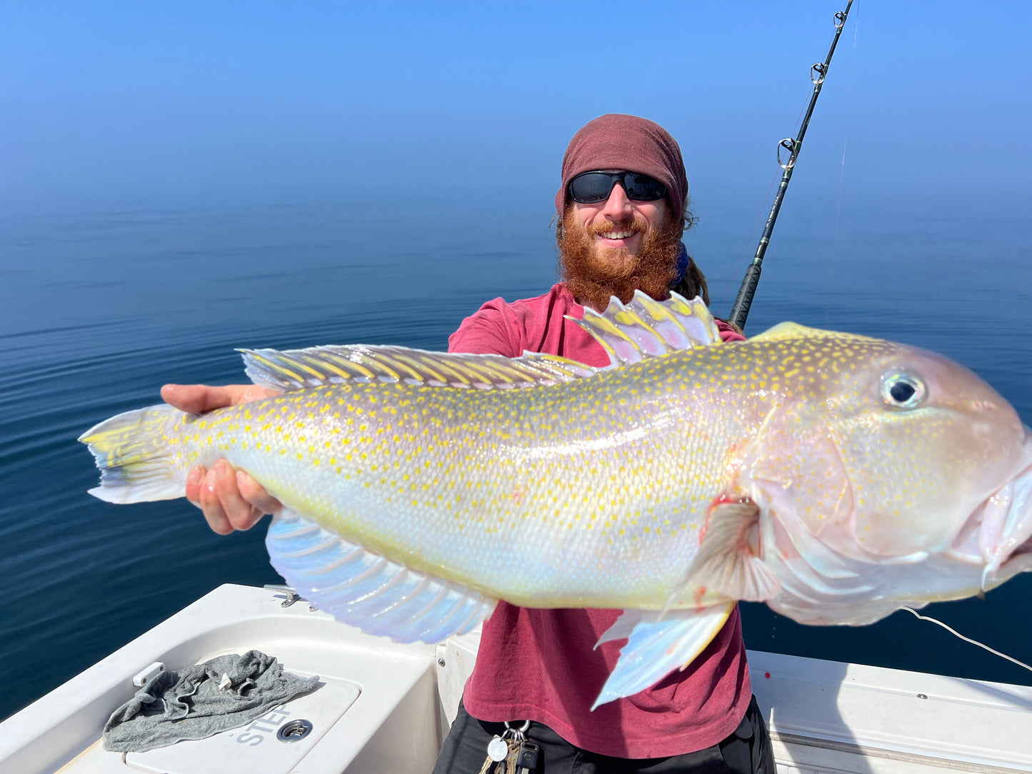 Deep Drop Rod working hard – Creek Custom Rods